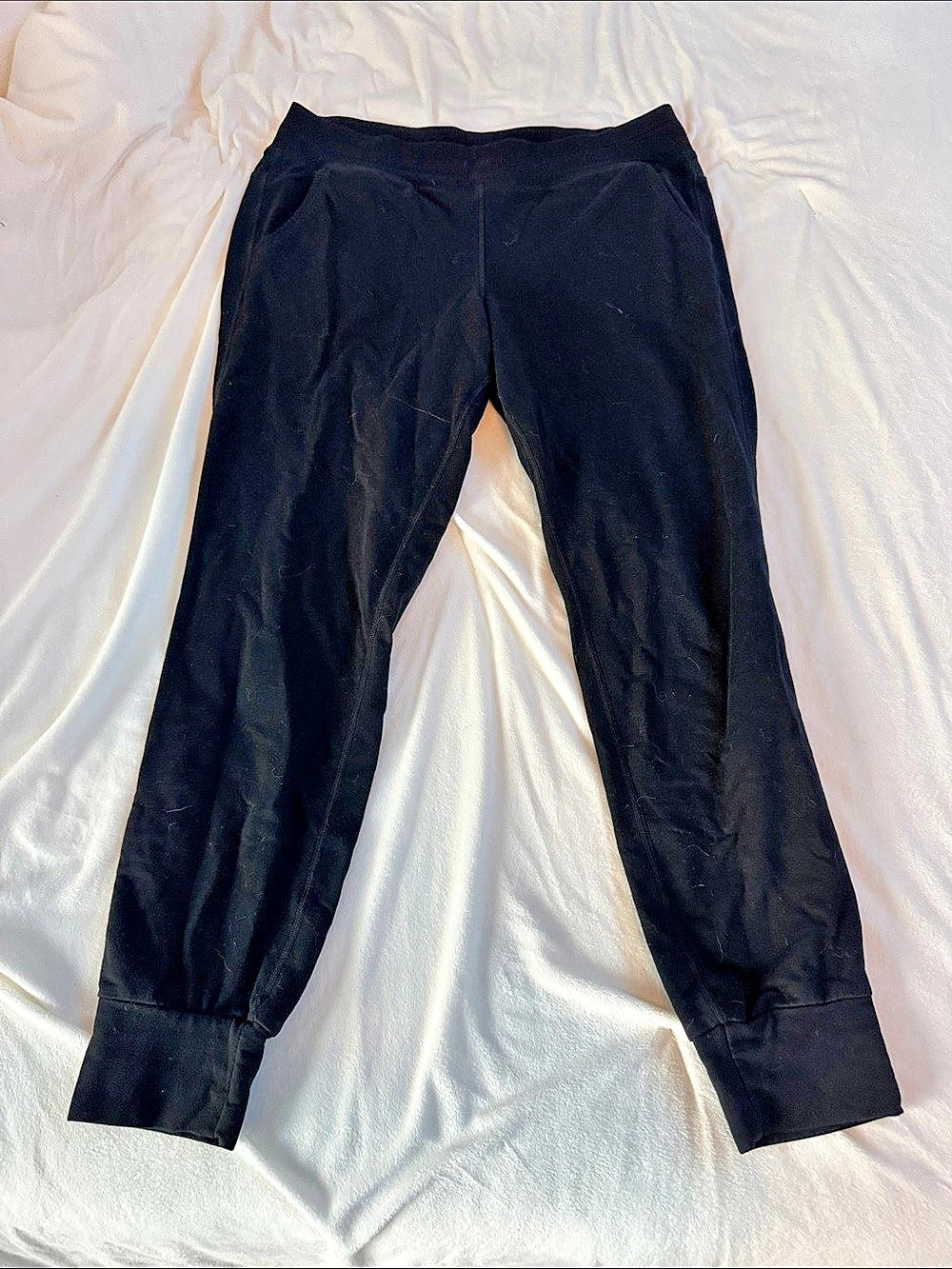 32 Degrees Heat Ladies Fleece Jogger Black Medium